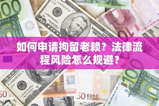 济南如何申请拘留老赖？法律流程风险怎么规避？