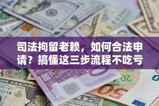 济南司法拘留老赖，如何合法申请？搞懂这三步流程不吃亏！