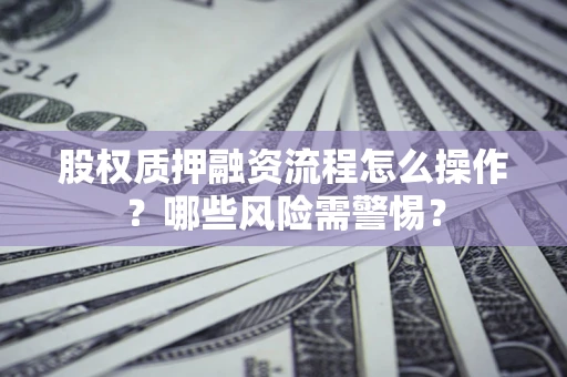 济南股权质押融资流程怎么操作？哪些风险需警惕？