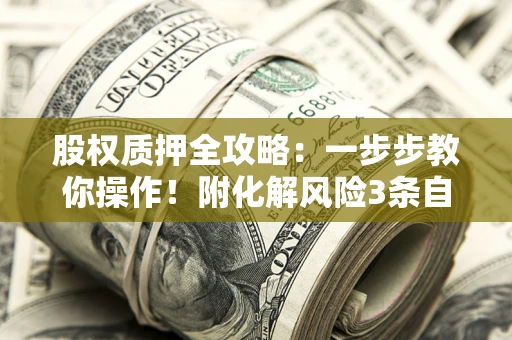 济南股权质押全攻略：一步步教你操作！附化解风险3条自救法则